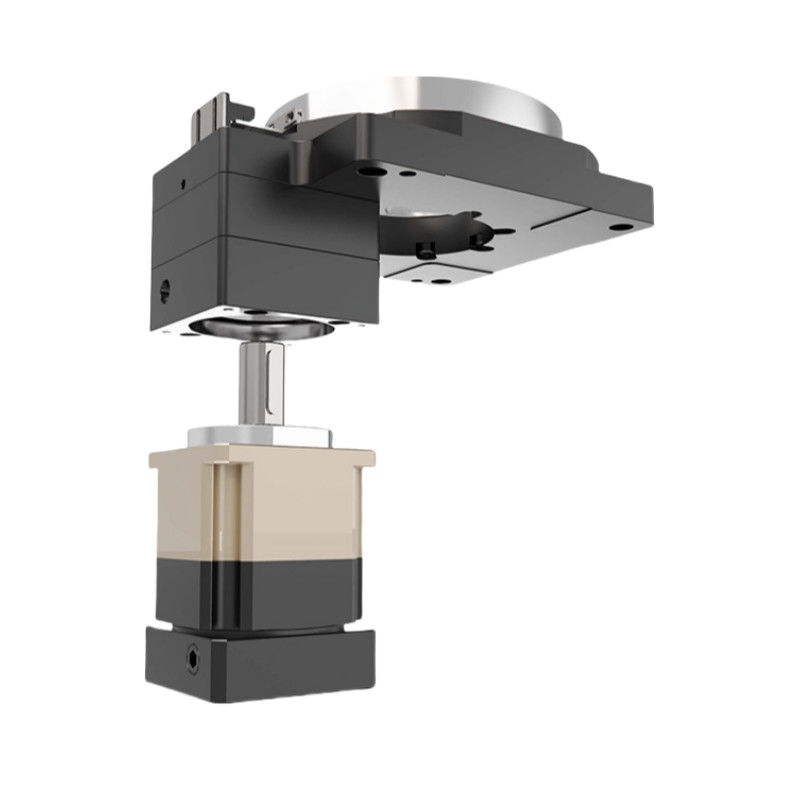 مائدة دوارة مجوفة محرك منصة دوارة مائدة مع صندوق التروس الكوكبي عالي الدقة